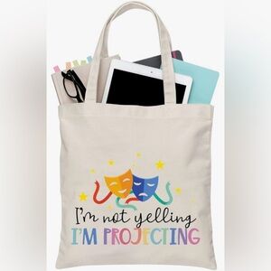 Theater Actress Tote Bag